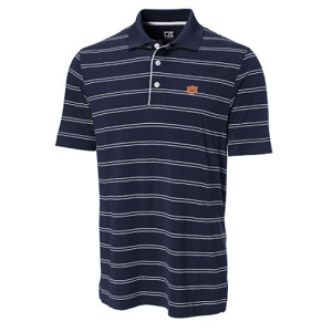 Auburn Tigers CB DryTec Hawthorne Stripe - Navy Blue